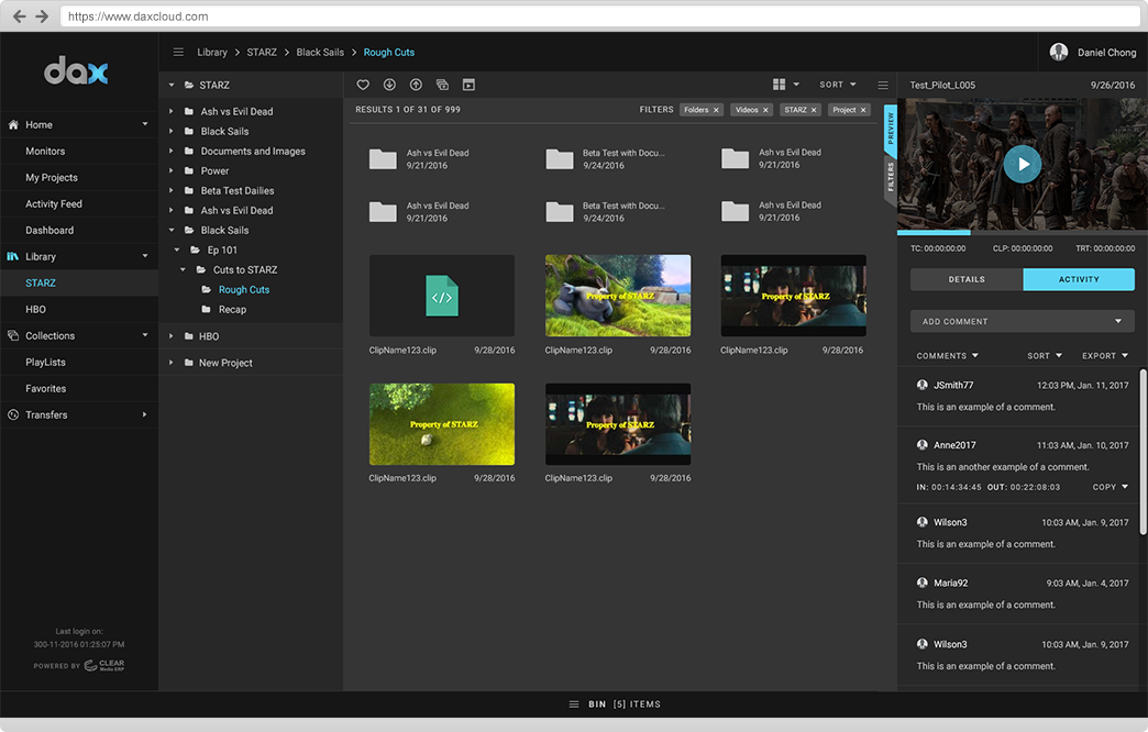 DAX Media Cloud