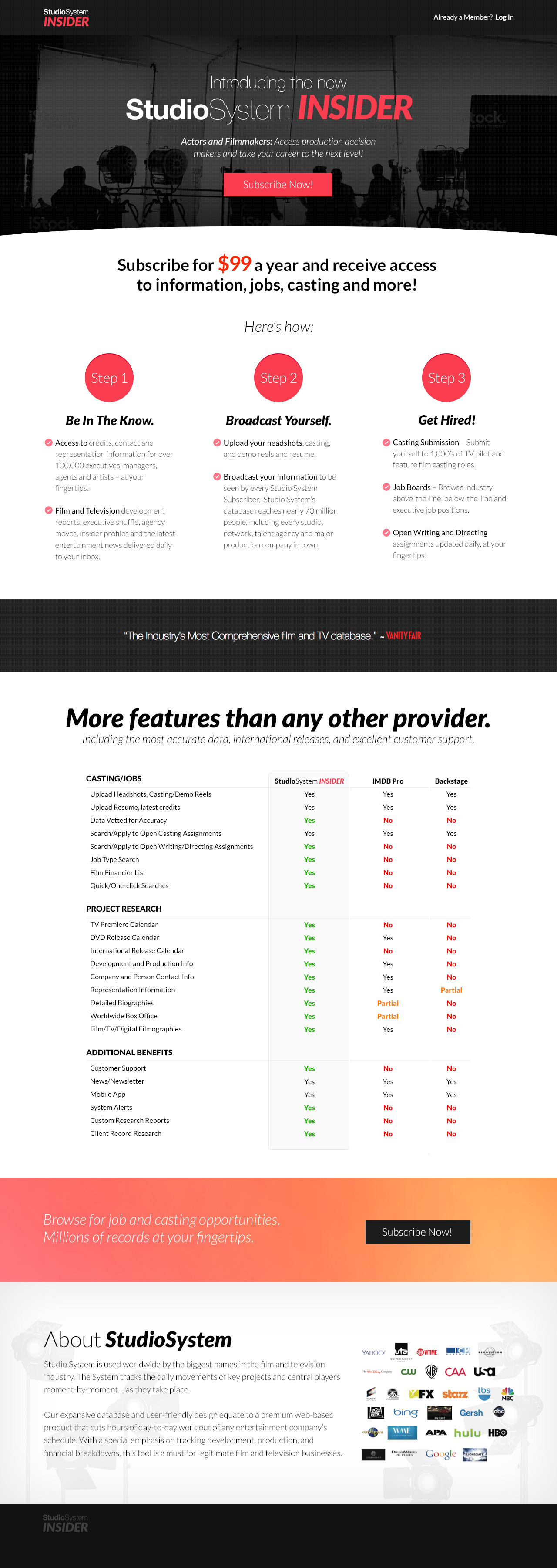 Landing Page