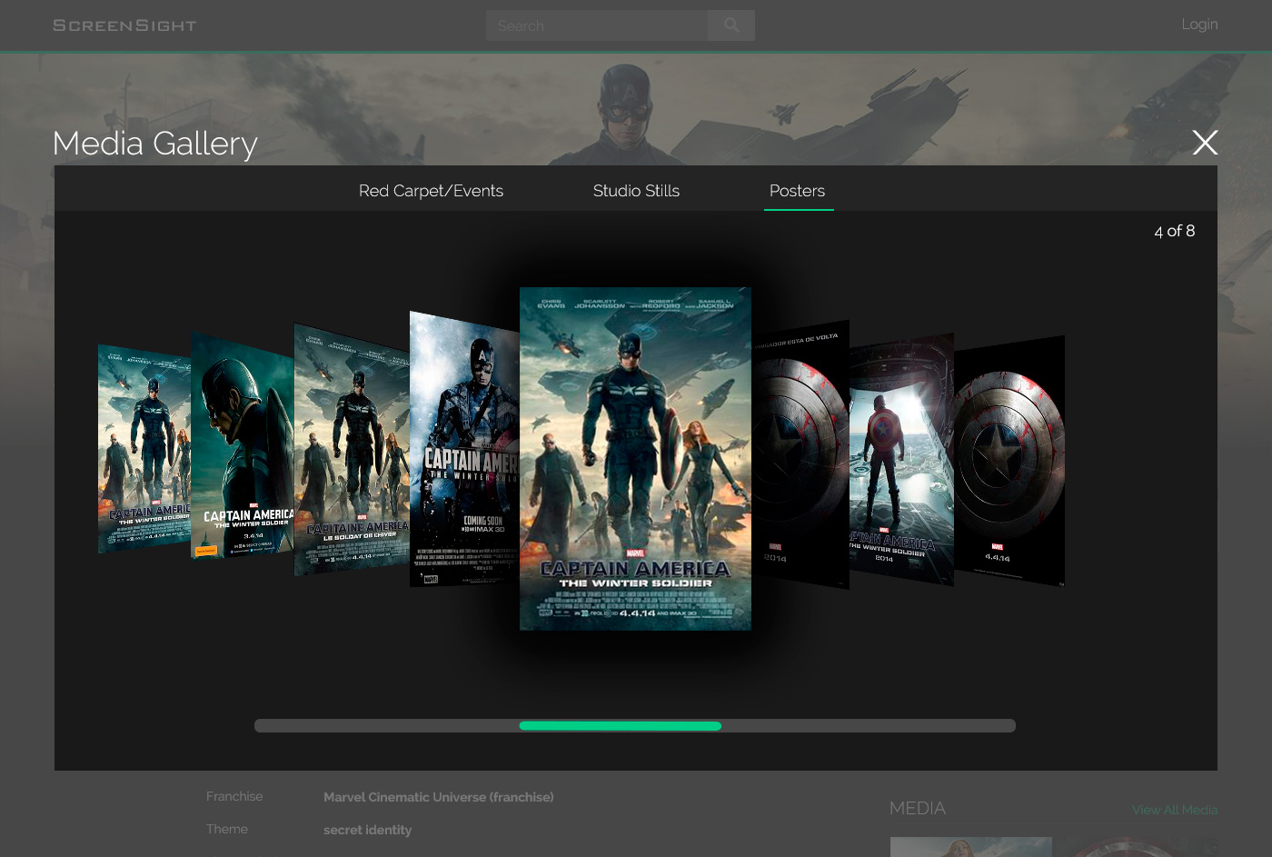 Media Gallery Modal - Posters